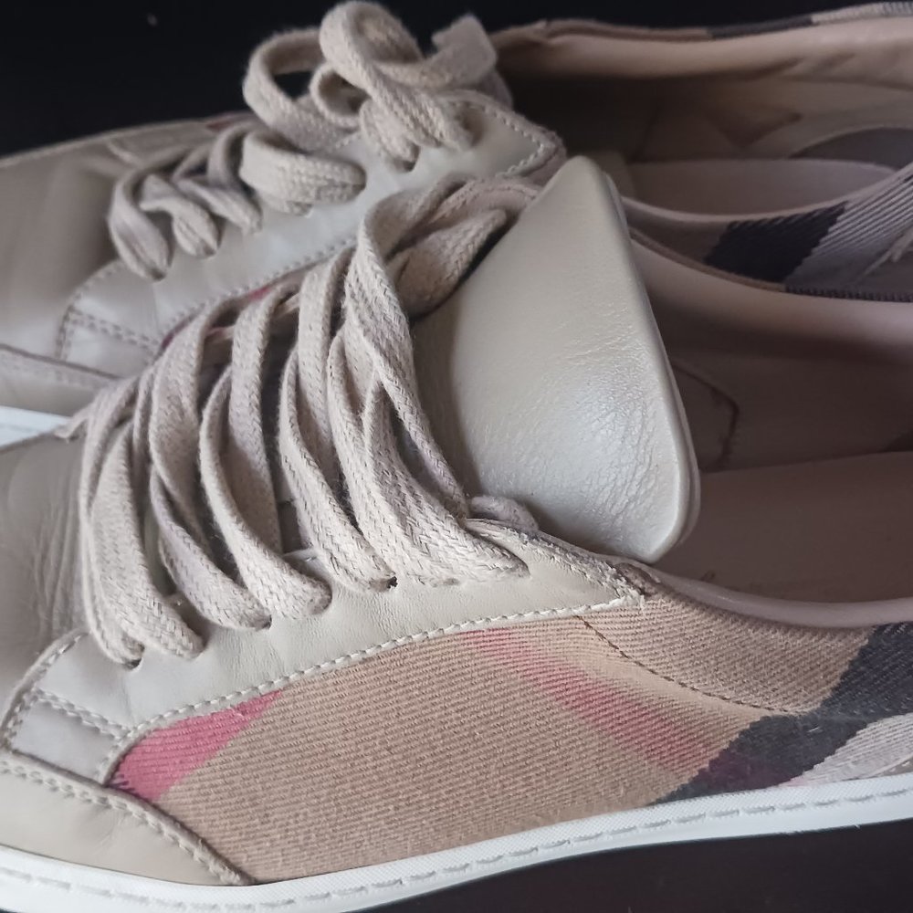 leather shoes...Burberry